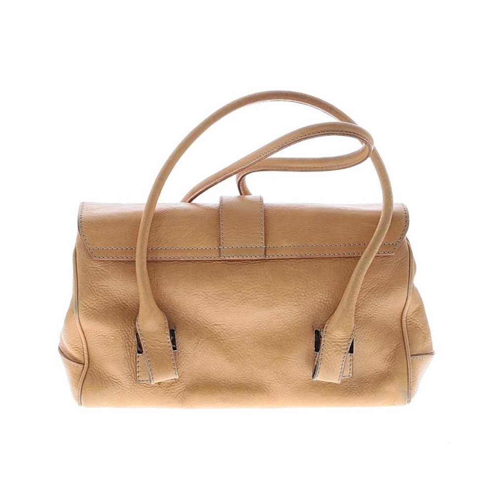 Lambertson Truex Tan brown Leather shoulder bag purse large - Picture 3 of 7